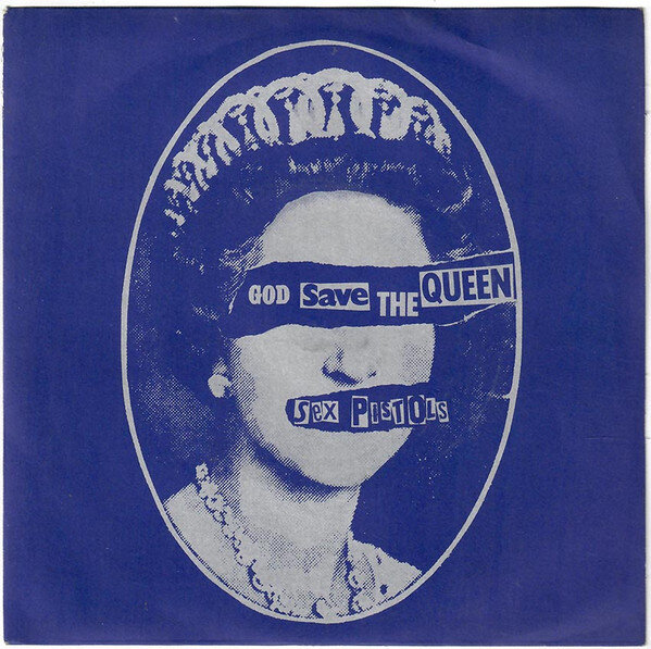 Обложка сингла "God Save The Queen", 1977 