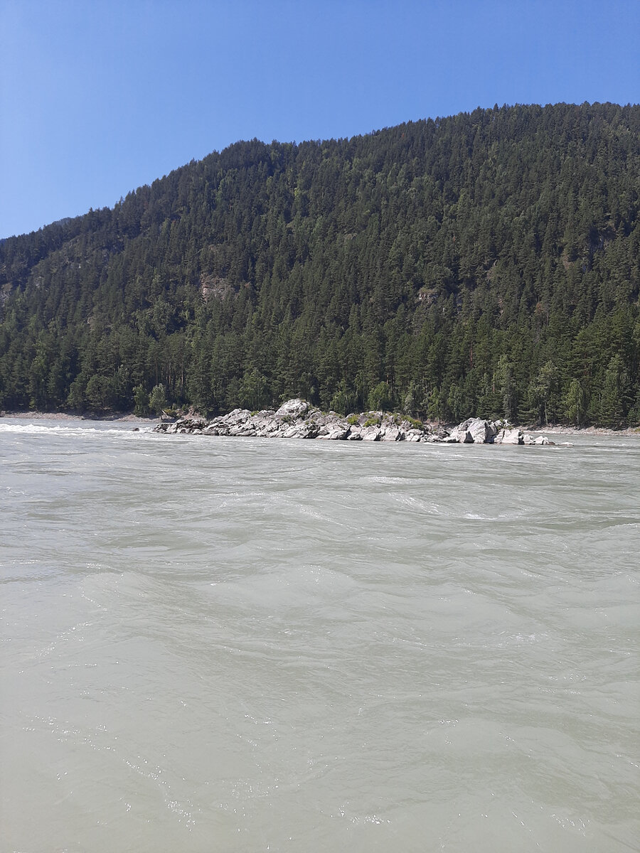 Алтай. Сплав по Катуни.