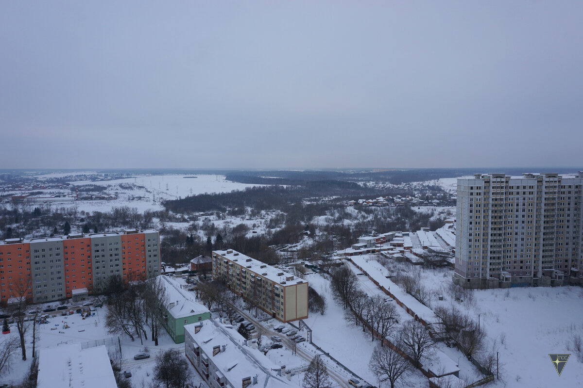 Квартал мёртвых многоэтажек в Подмосковье