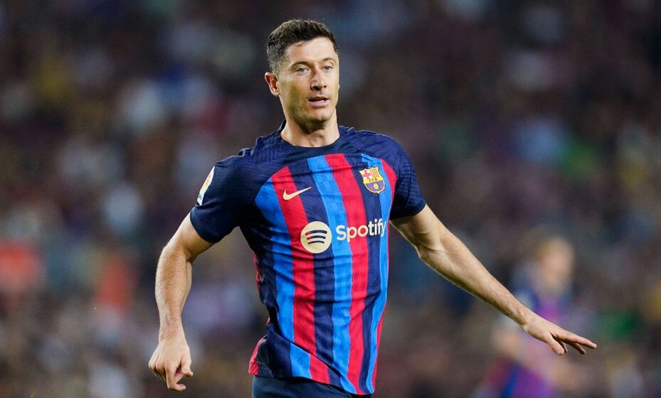    Левандовски штампует голы за "Барселону". Фото: Global Look Press