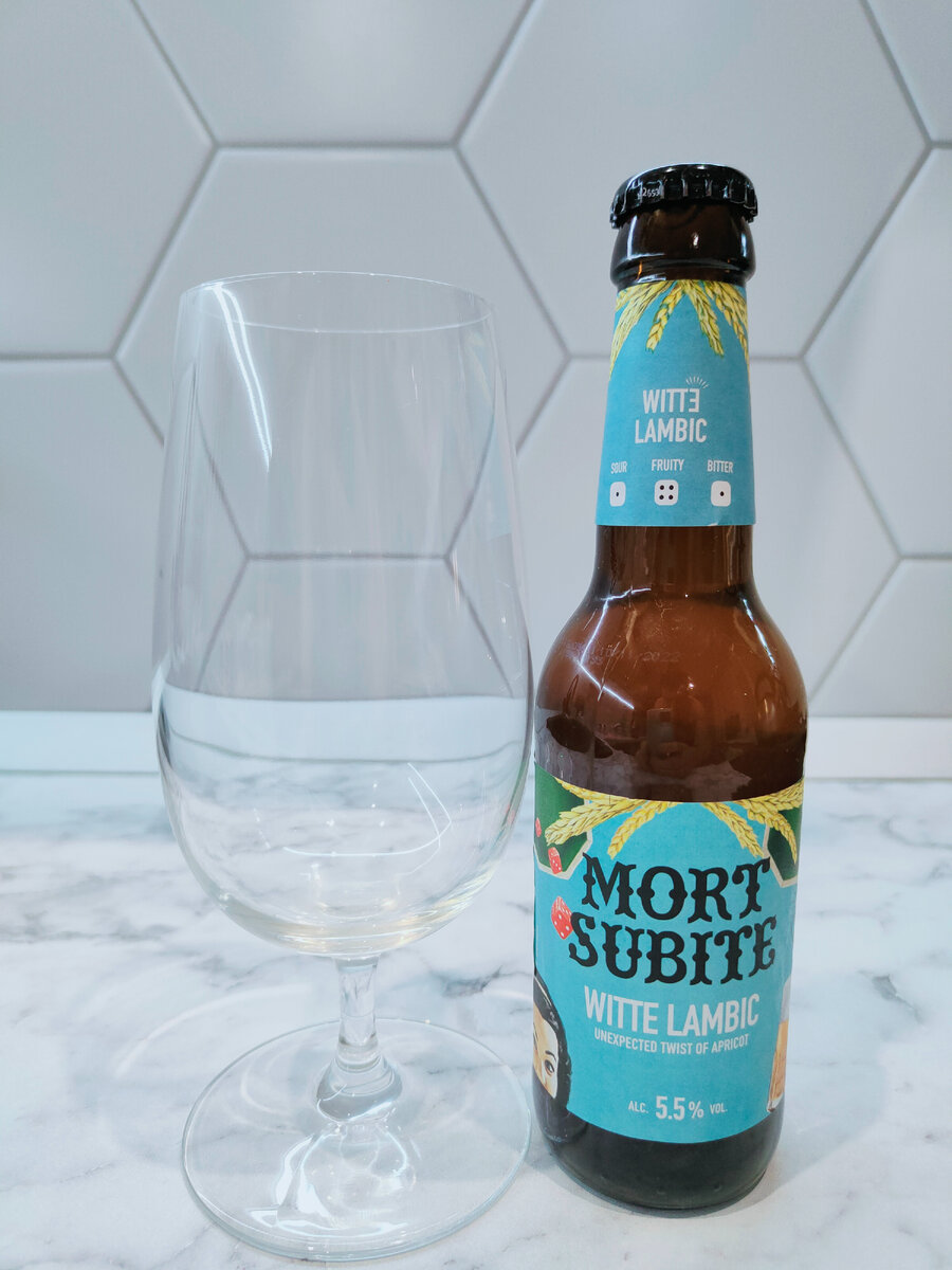 Пиво "Mort Subite Witte Lambic" (Морт Сюбите Витте Ламбик)