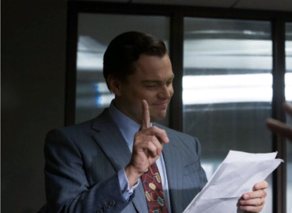 Кадр из фильма «Волк с Уолл-стрит»