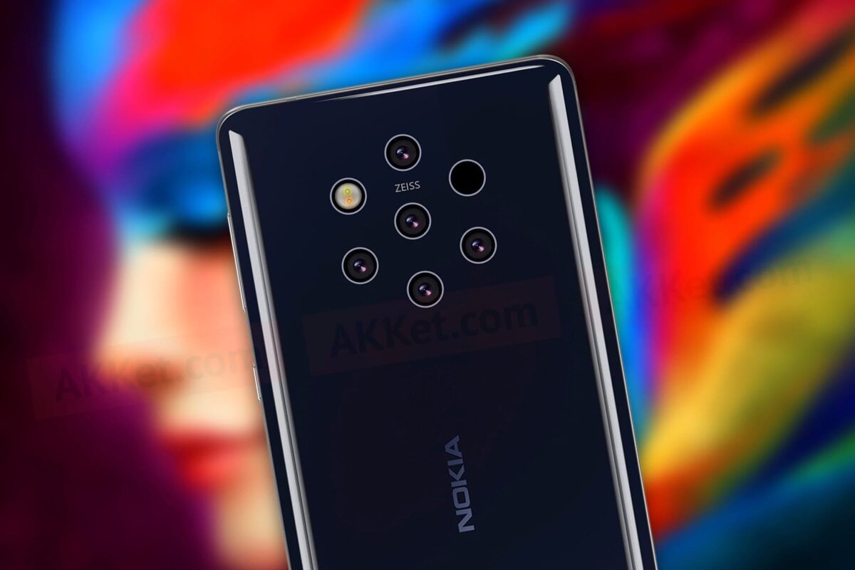 Nokia 9 PureView — инновационный флагманский смартфон с шестью камерами |  Кнопочные телефоны Rarephones.ru | Дзен