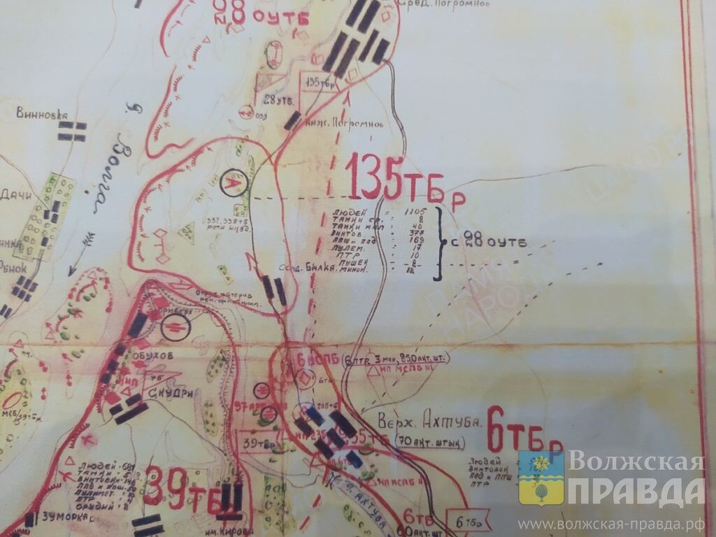 Расположение советских войск в районах Заволжья 1942 г.📷    В Волжском музее рассказали о штабе Сталинградского фронта
