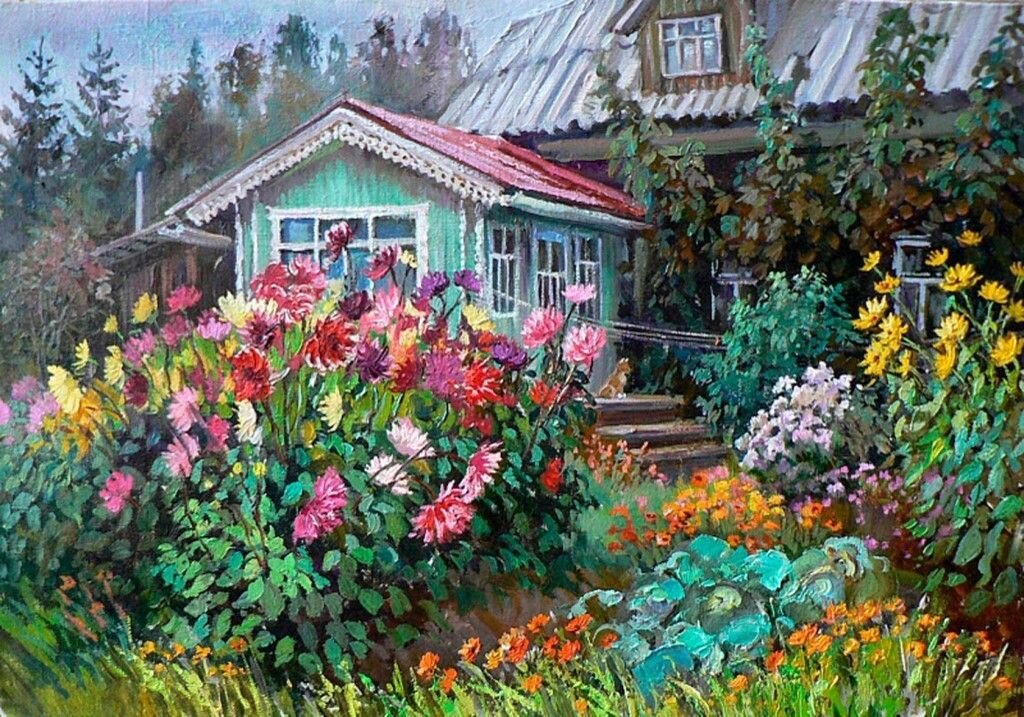 Любовь Малышева БАБУШКИН ПАЛИСАДНИК