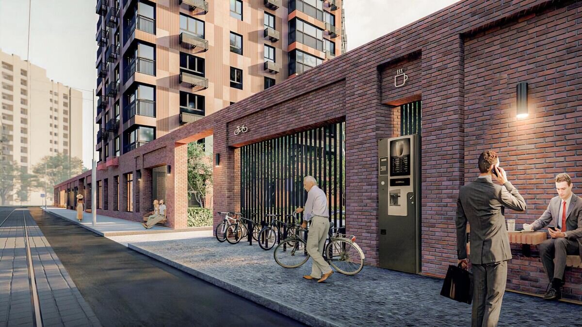    Прект дома реновации в Погонном проезде в московском районе Богородское© Департамент строительства Москвы