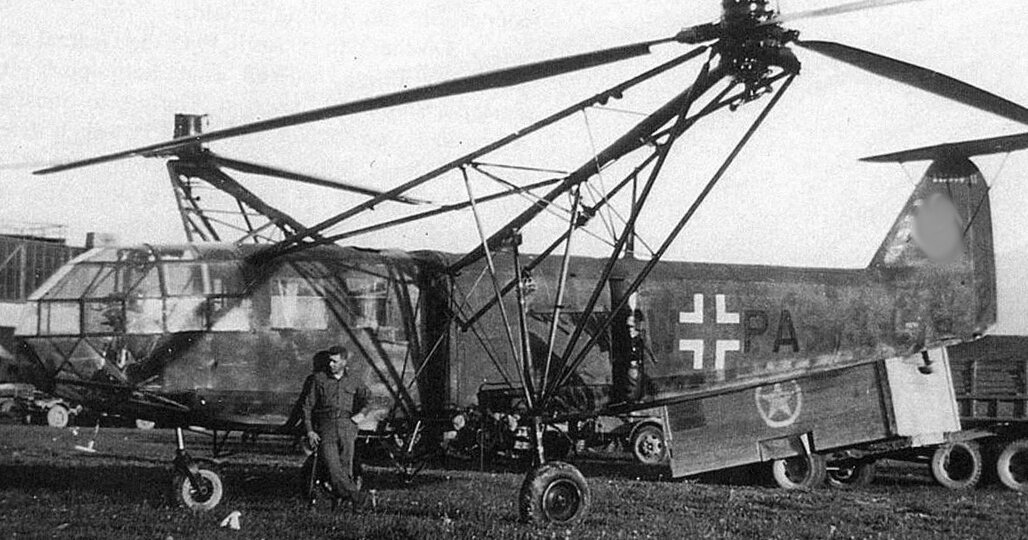 Почему нацистская Германия не смогла применить вертолёты на Восточном фронте