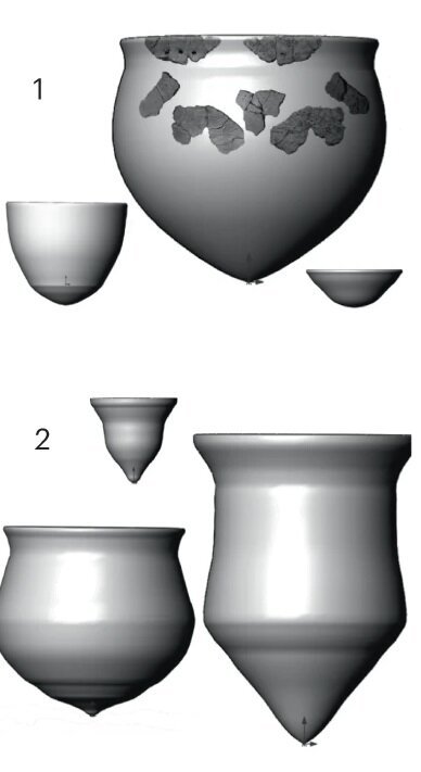    Гончарные изделия, сделанные 8000 лет назад. https://doi.org/10.1038/s41562-022-01491-8