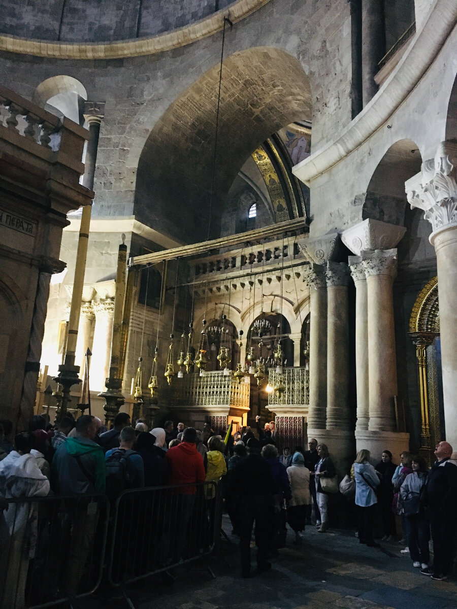 В Храме Гроба Господня