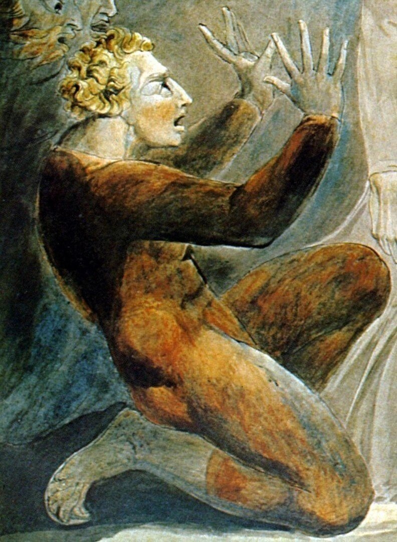 William blake. Вильям Блейк. Блейк художник. Уильям Блейк. 1757 - 1827 Гг. картины. Английский художник Блейк.