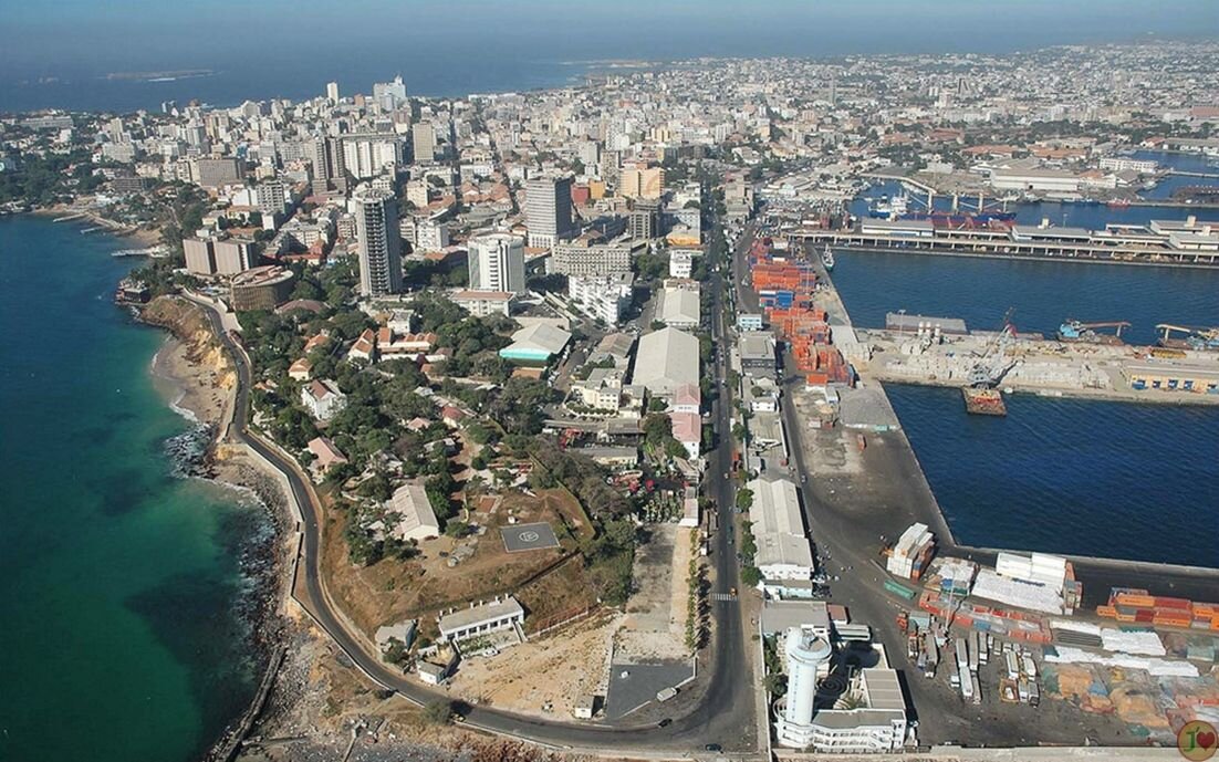 Столица Республики Сенегал - город-порт Дакар