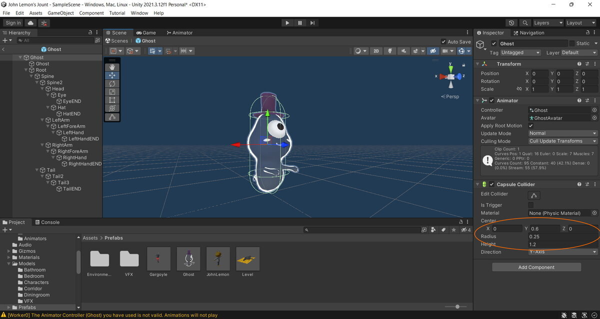 Коллайдер призрака