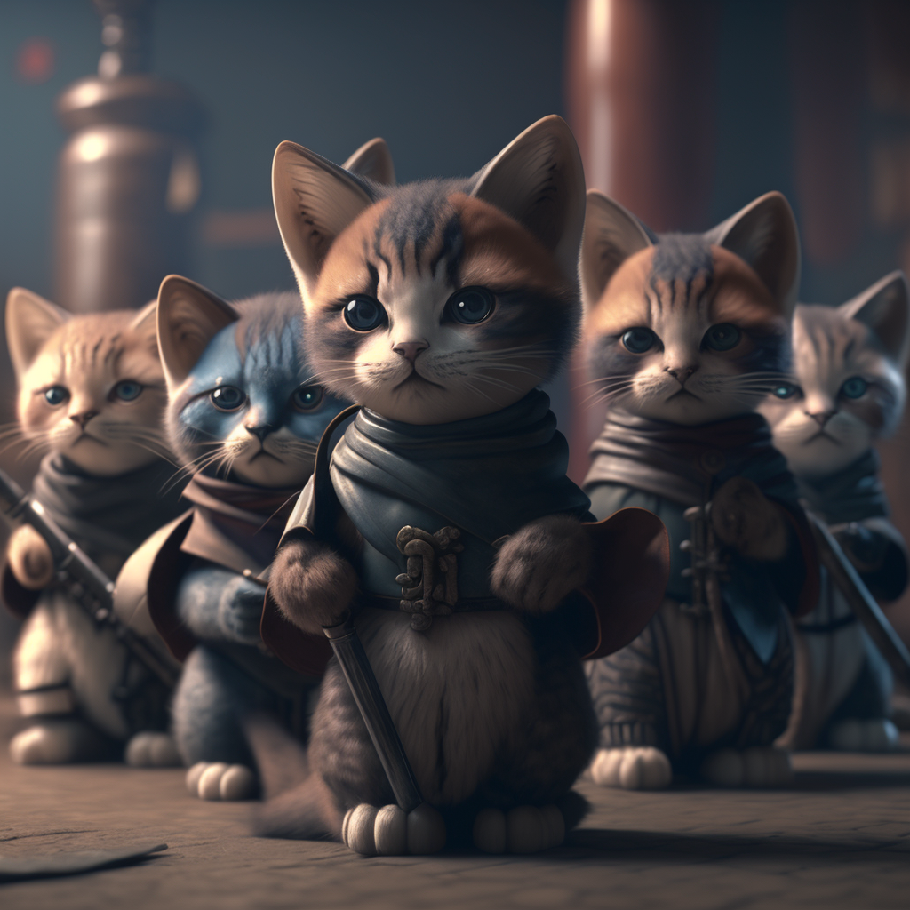 Ниндзя-котики "Пропавший мастер"