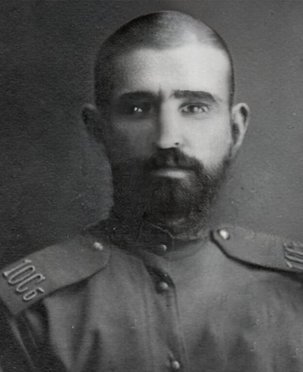 Рядовой Тюпин Б. Г. Фото из Частной коллекции