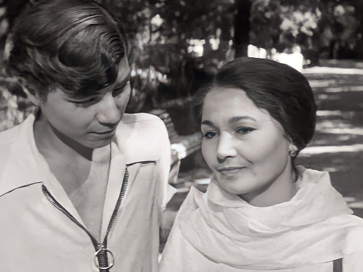 Кадр из фильма «Влюблённые», 1969 год, режиссер Эльёр Ишмухамедов