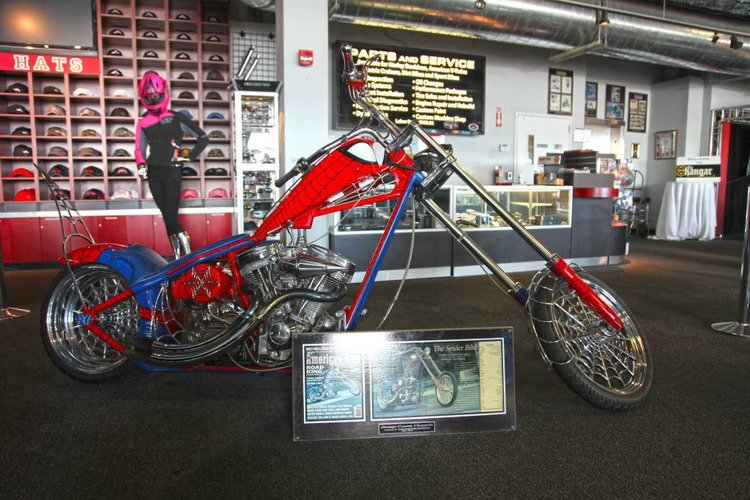 American chopper store spider bike