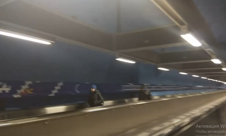 Метро в Стокгольме. Фото автора