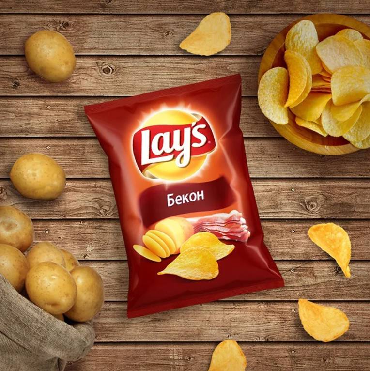 Lays со вкусом Бекон
