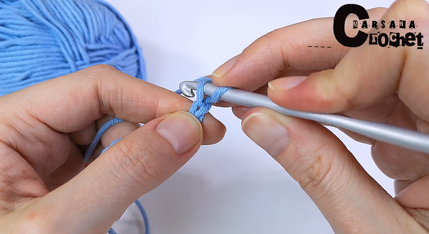Урок 2. Как связать столбик без накида крючком? | УРОКИ ВЯЗАНИЯ Marsana ...