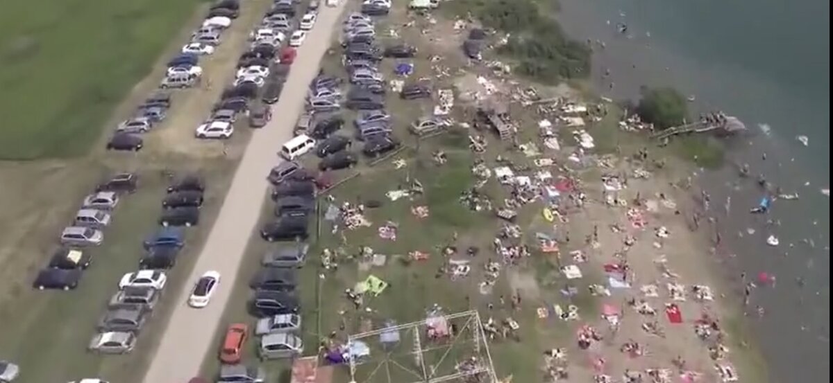 Пробка из машин 