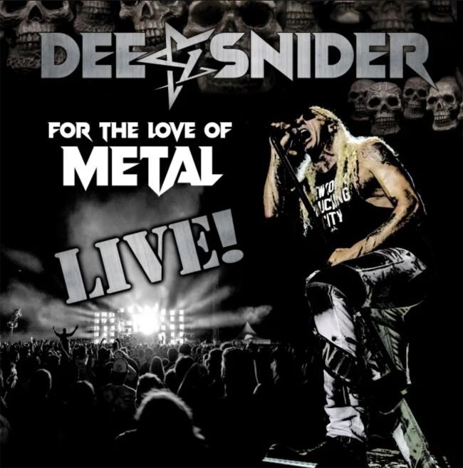 Обложка альбома - Dee Snider "For The Love Of Metal Live".