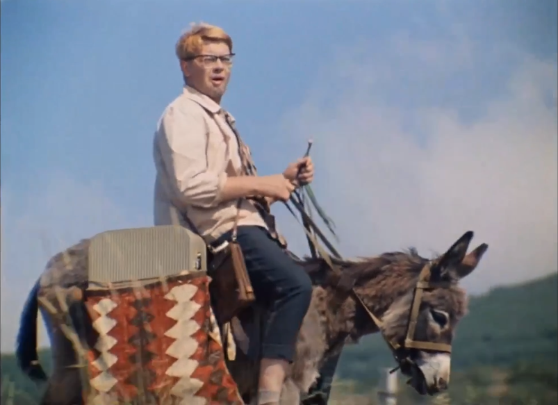 Первая роль ослицы Люси в 18 лет