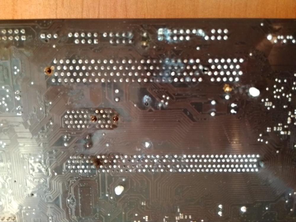 Следы ремонта