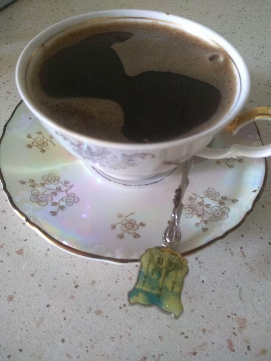 Фото автора. Кофе с пенкой