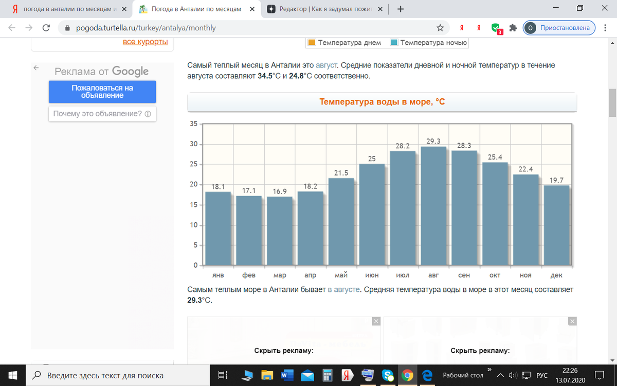 Температура воды в Анталье. Среднегодовая температура в Анталии. Средняя температура в Анталии по месяцам. Климат Анталья по месяцам.