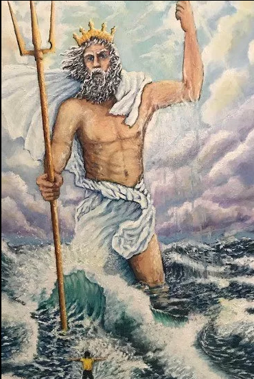 Посейдон и жалкий людишка