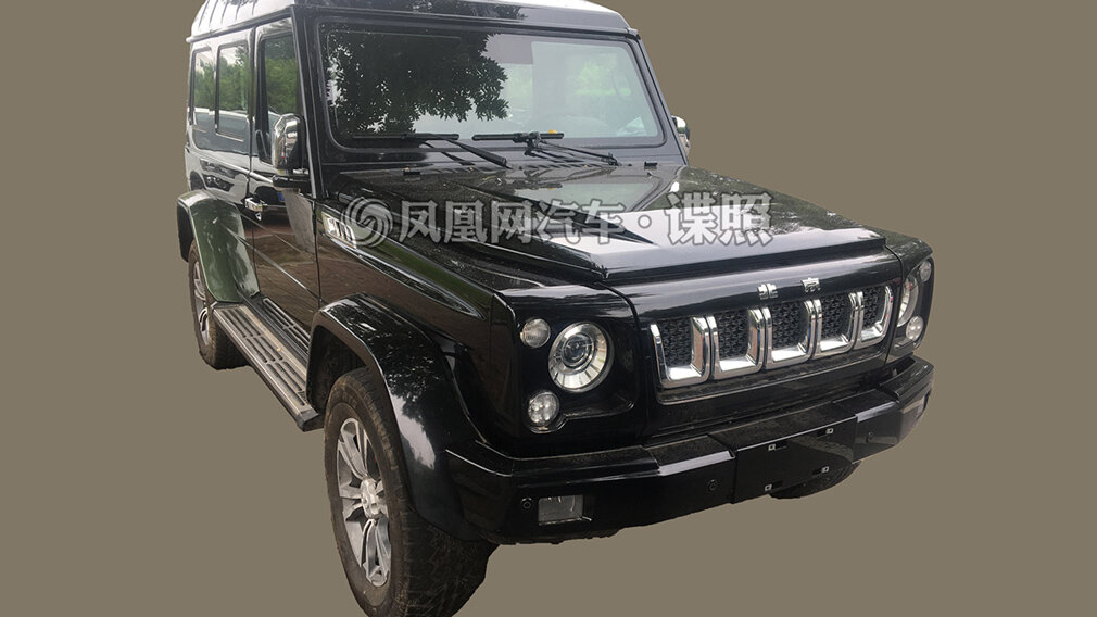 Шпионские фото 3-дверного варианта Beijing BJ80/Carscoops