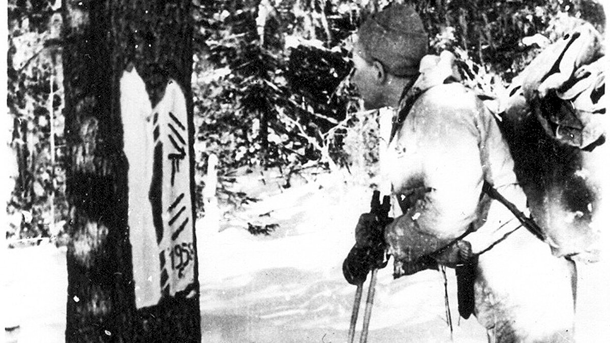 Перевал Дятлова. Зарубки манси.