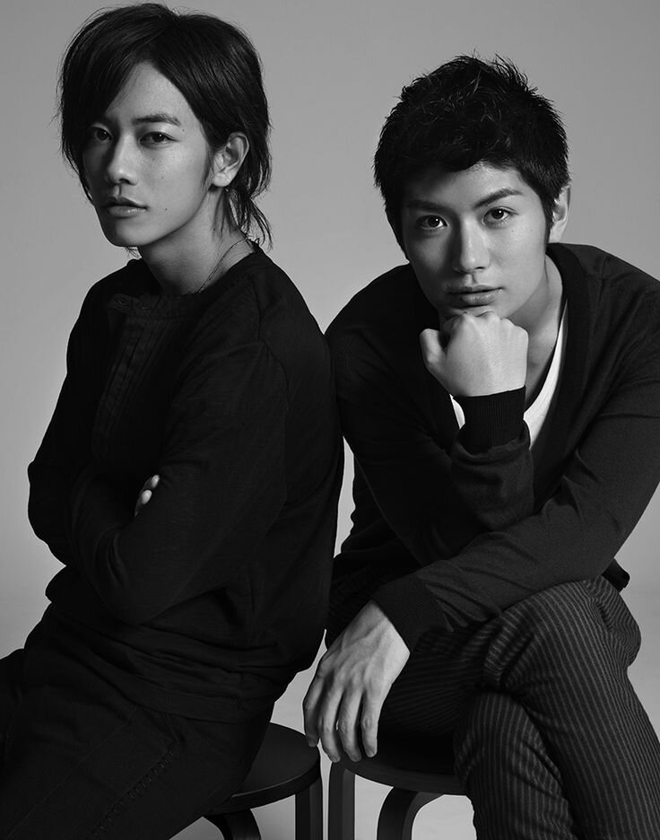 Слева Такеру, справа Миура - два лучших друга, два моих любимых актёра