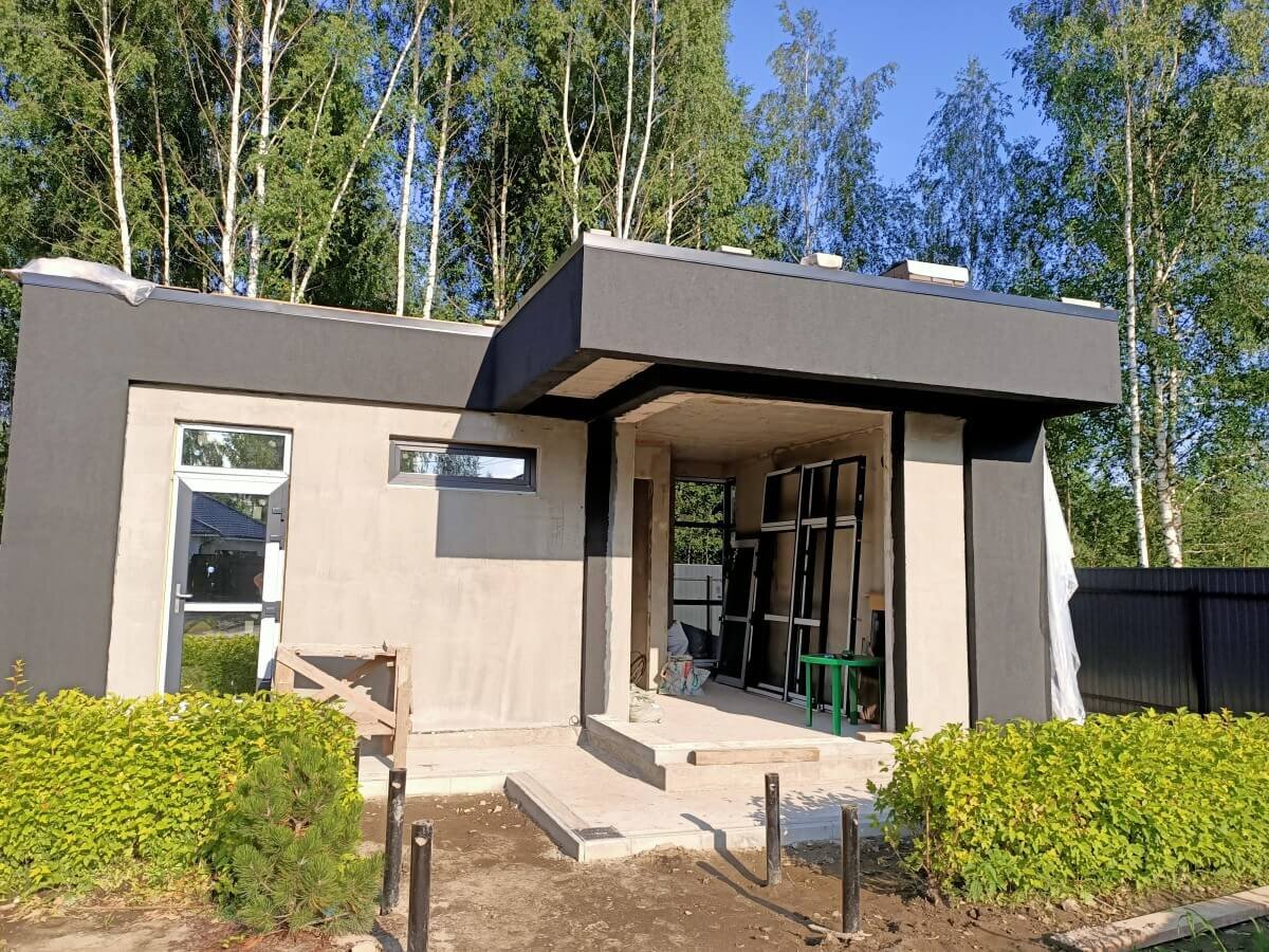 Баня в современном стиле