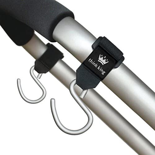 Крючки на коляску для сумок