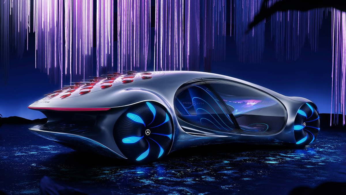 Машина будущего Mercedes-Benz Vision avtr ?️
