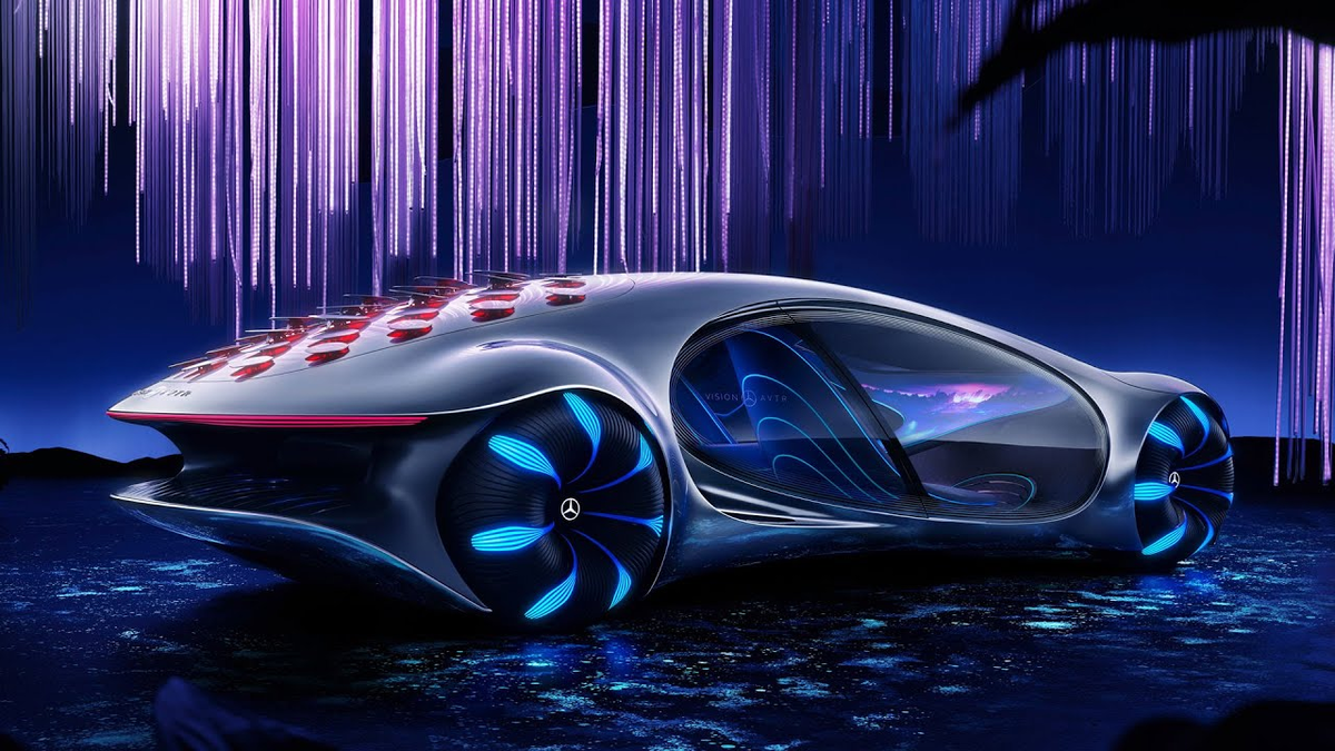 Машина будущего Mercedes-Benz VISION AVTR 🏎️ | Научпок | Дзен