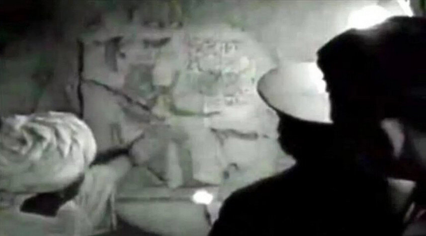 Кадры снятые в ходе операции "Исида"