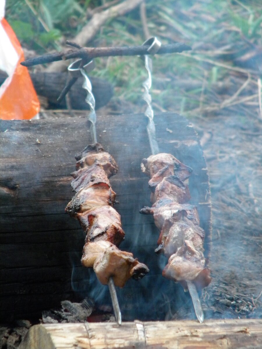 Сами с усами, мангал не нужен.