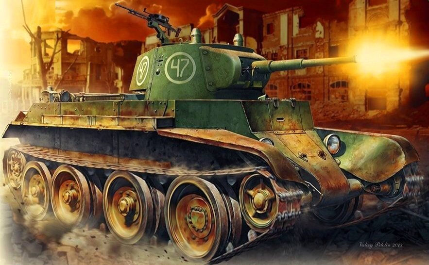 БТ-8, он же БТ-7М