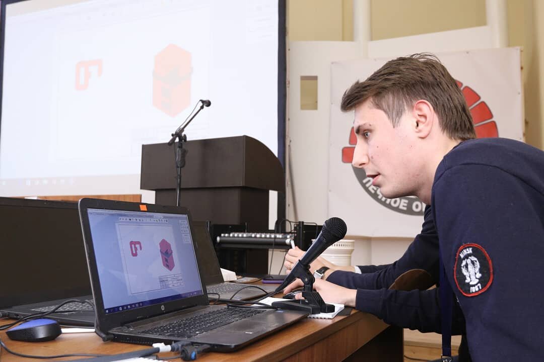 Демонстрация BIM-модели печи на международной конференции МИНСК.ЗИМА.2020