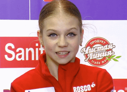 Александра Трусова на этапе Кубка Росси в Казани (источник - 1tv.ru/sport/) 