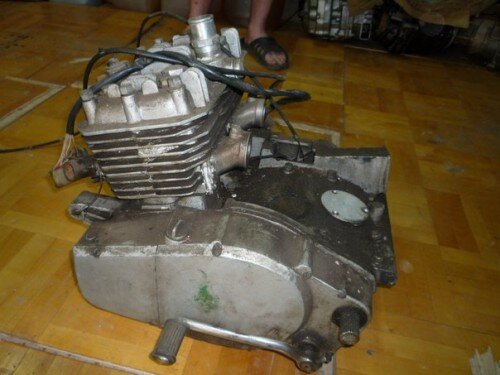 двигатель с жидкостным охлаждением