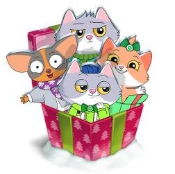 Новые стикеры ВК со Сберкотом