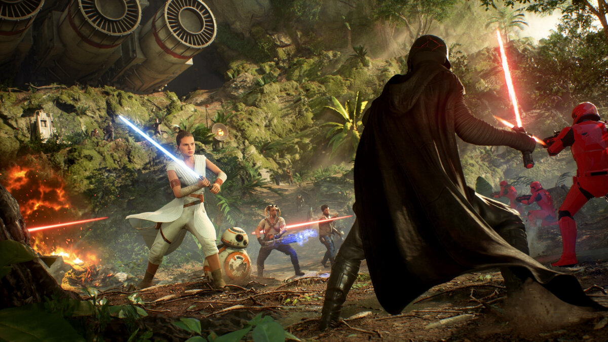 Геймплей Star Wars Battlefront 2