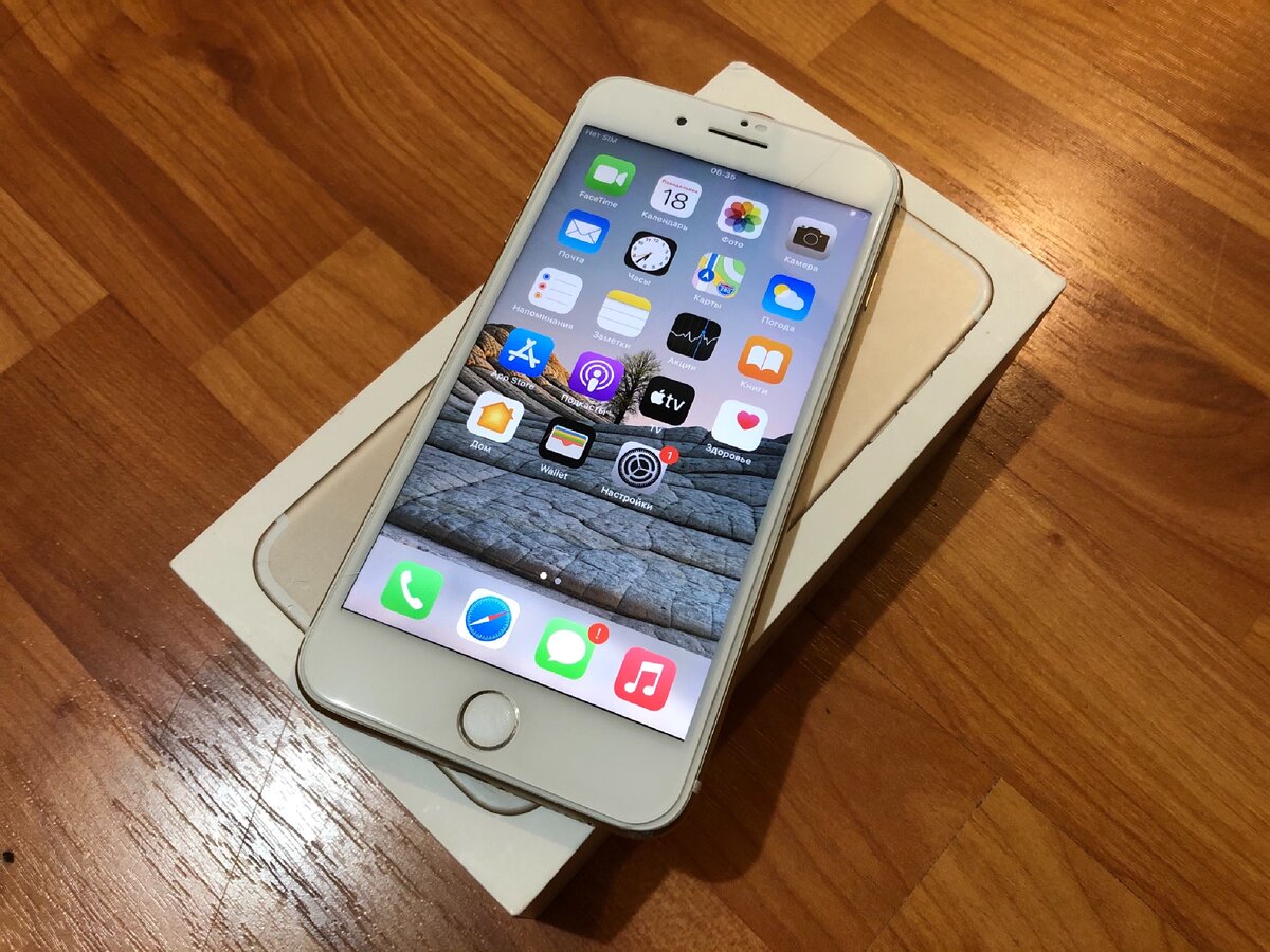 Всё тот же дизайн iPhone 6Plus