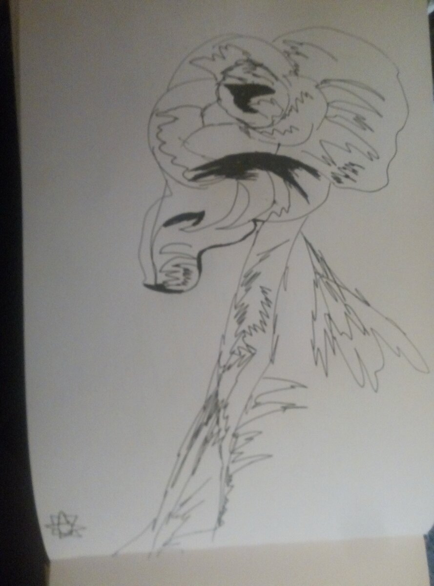 Это какой-то странный цветок.