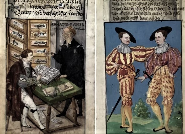 Первый журнал мод 16 века