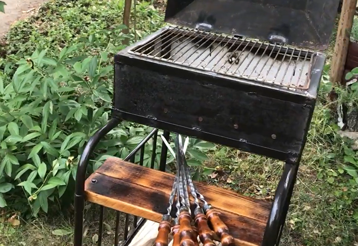 Вот такой красавец у него получился
