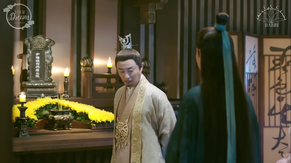 Кадр из китайского сериала "Стеклянная душа красавицы"